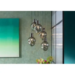 KARE Design Suspension Supernova Smoky Cinque Ø50cm><noscript><img width=