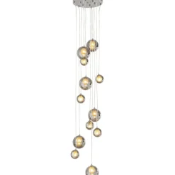 KARE Design Suspension Symphony chromé> Luminaires