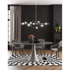 KARE Design Suspension Universe chrome 110cm> Luminaires