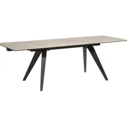 KARE Design Table à rallonges Amsterdam foncé 160/40+40)x90cm><noscript><img width=