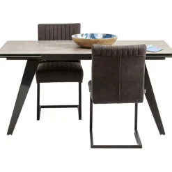 KARE Design Table à rallonges Amsterdam foncé 160/40+40)x90cm><noscript><img width=