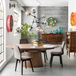 KARE Design Table à rallonges Benvenuto noyer 200(><noscript><img width=