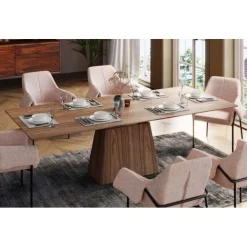KARE Design Table à rallonges Benvenuto noyer 200(><noscript><img width=