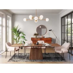 KARE Design Table à rallonges Benvenuto noyer 200(><noscript><img width=