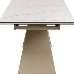 KARE Design Table à rallonges Nelly greige 180(40+40)x90cm><noscript><img width=