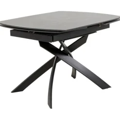 KARE Design Table à rallonges Twist noir 120(30+30)x90cm><noscript><img width=