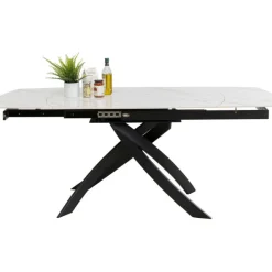 KARE Design Table à rallonges Twist onyx 120(30+30)x90cm><noscript><img width=