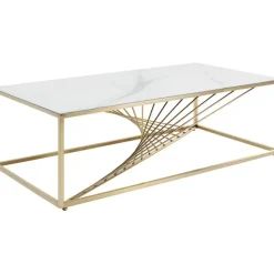 KARE Design Table basse Art Marble verre 140x70cm> Meubles