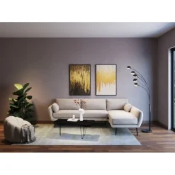 KARE Design Table basse Aspen noir 100x40> Meubles
