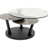 KARE Design Table basse Avignon 80 (+124)x80cm> Meubles