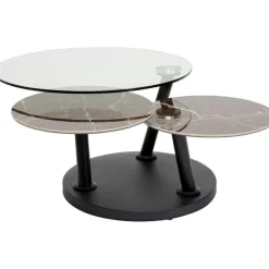 KARE Design Table basse Avignon 80 (+124)x80cm><noscript><img width=