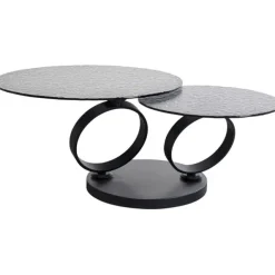 KARE Design Table basse Beverly Bubble noir 133x80cm> Meubles