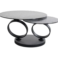 KARE Design Table basse Beverly Bubble noir 133x80cm><noscript><img width=