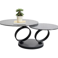 KARE Design Table basse Beverly Bubble noir 133x80cm><noscript><img width=