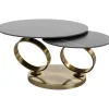 KARE Design Table basse Beverly Gold 132x80cm> Meubles