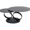 KARE Design Table basse Beverly noir 133x80cm> Meubles