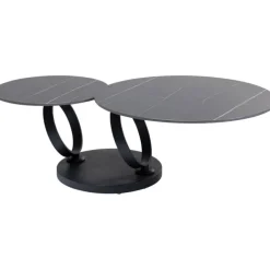 KARE Design Table basse Beverly noir 133x80cm><noscript><img width=
