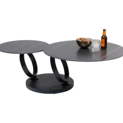 KARE Design Table basse Beverly noir 133x80cm><noscript><img width=