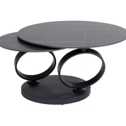 KARE Design Table basse Beverly noir 133x80cm><noscript><img width=