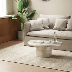 KARE Design Table basse Bossy Organic 87x59cm> Meubles