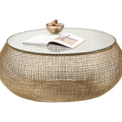 KARE Design Table basse Cesta Gold> Meubles