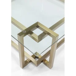 KARE Design Table basse Clara doré 120x120cm><noscript><img width=