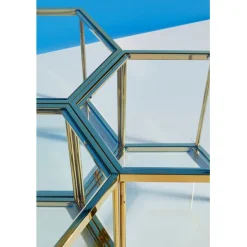 KARE Design Table basse Comb doré 45><noscript><img width=