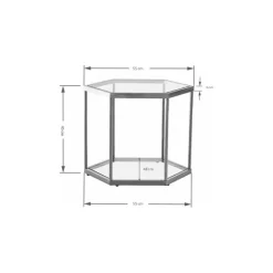 KARE Design Table basse Comb doré 45><noscript><img width=