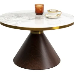 KARE Design Table basse Cono Ceramique Ø70cm><noscript><img width=