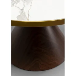 KARE Design Table basse Cono Ceramique Ø70cm><noscript><img width=
