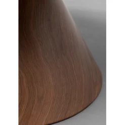 KARE Design Table basse Cono Noix Ø70cm><noscript><img width=