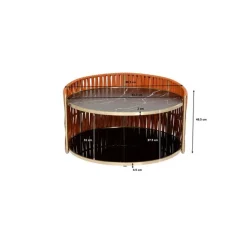 KARE Design Table basse Coppe Ø86cm><noscript><img width=