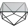 KARE Design Table basse Cristallo 80x80cm> Meubles