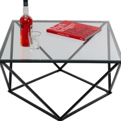 KARE Design Table basse Cristallo 80x80cm><noscript><img width=