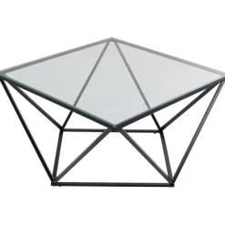 KARE Design Table basse Cristallo 80x80cm><noscript><img width=
