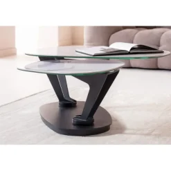 KARE Design Table basse Franklin blanc 150x58cm><noscript><img width=