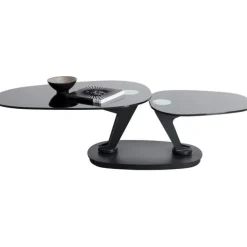 KARE Design Table basse Franklin noir 150x58cm> Meubles