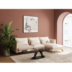 KARE Design Table basse Franklin noir 150x58cm> Meubles