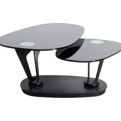 KARE Design Table basse Franklin noir 150x58cm><noscript><img width=