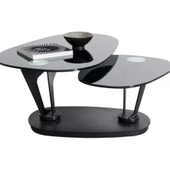 KARE Design Table basse Franklin noir 150x58cm><noscript><img width=