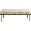 KARE Design Table basse Gold Flowers 120x60> Meubles