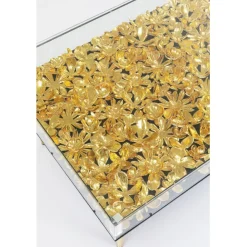 KARE Design Table basse Gold Flowers 120x60><noscript><img width=