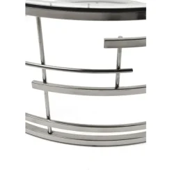 KARE Design Table basse Jupiter argenté Ø100cm><noscript><img width=