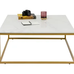 KARE Design Table basse Key West doré 90x90cm><noscript><img width=