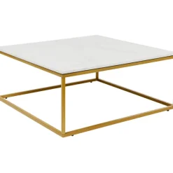 KARE Design Table basse Key West doré 90x90cm><noscript><img width=