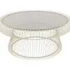 KARE Design Table basse Lisboa Greige Ø86cm> Meubles