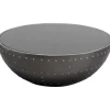KARE Design Table basse Lounge noir Graphite Ø83cm> Meubles