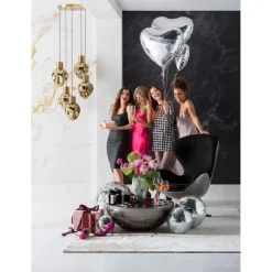 KARE Design Table basse Lounge noir Graphite Ø83cm><noscript><img width=