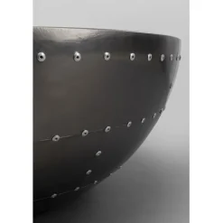 KARE Design Table basse Lounge noir Graphite Ø83cm><noscript><img width=
