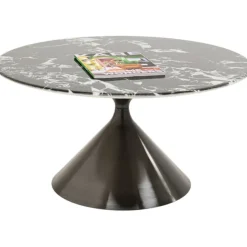KARE Design Table basse Mambo Graphite Ø80cm> Meubles